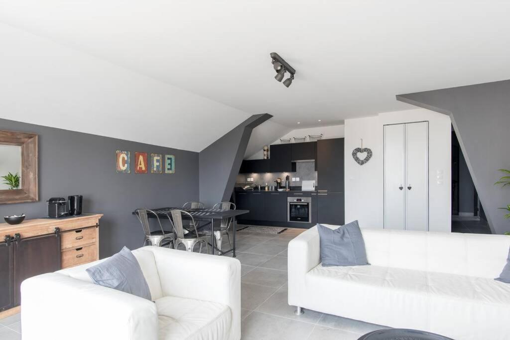 Appartement 4 Etoiles Vue Mer Et Bord De Plage Chez Odette Saint-Malo Exterior foto